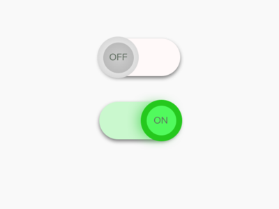 Daily UI Challenge 015 - On/Off Switch 015 dailyui dailyuichallange onoff