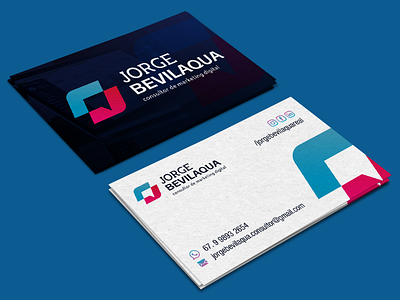 Personal Branding Consultor de Marketing (2/3) brunohenris designdemarcas douradosms flat design identidadevisual logotipo marketingdigital personalbranding