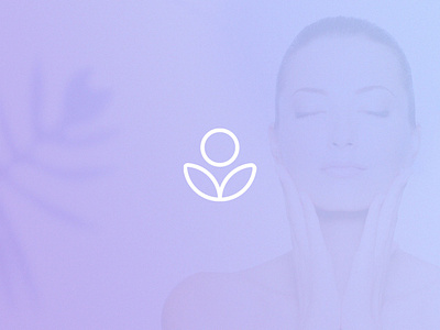 Visage brand branding cosmetic cute design esthetic freelance monogram spa