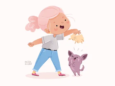 Fun time character design childrens books drawing illustration