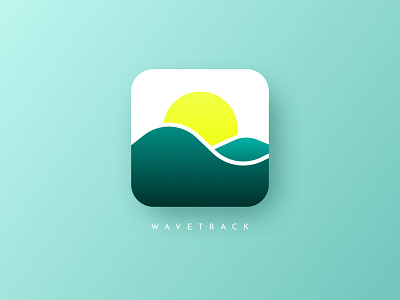 App Icon - Surf Forecast app branding daily ui dailyui design flat green icon icon design logo minimal minimalism minimalist mobile mobile app design mobile design mobile ui ui ui design uidesign