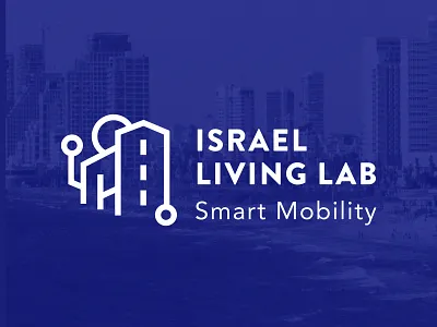 Israel Living Lab branding brand branding design logo typography vector