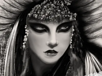 Urban Shaman art artist character character design design digital art digital paint digital painting illustration illustrator painting portrait portrait art