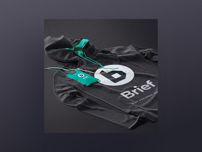 Brief apparel hoodie design concept apparel branding design logo minimalist mockup photoshop
