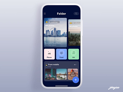 Menu app art collection folder folder design folder icon folders food johnyvino menu menu bar menu card menu design menubar mobile notes places resources ui ux