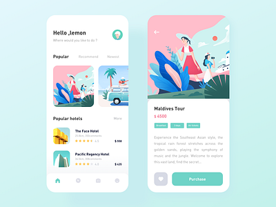 Travel App app car design hotel icon illustration travel ui ux