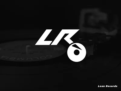 Daily Logo Challenge | Day 036 (Record Label) branding concept dailylogochallenge design design challenge identity lean records logo logo challenge logo concept record record label vector