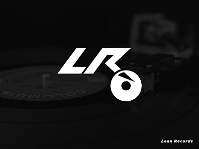 Daily Logo Challenge | Day 036 (Record Label) branding concept dailylogochallenge design design challenge identity lean records logo logo challenge logo concept record record label vector