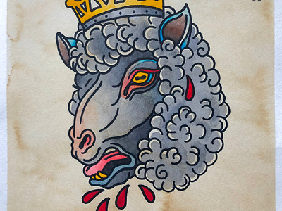 Royalty music art single artwork tattoo traditional tattoo