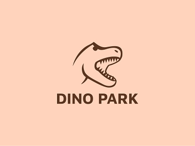 Daily Logo Challenge | Day 035 (Dinosaur Amusement Park) branding concept dailylogochallenge design design challenge dino dino park dinosaur dinosaur amusement park identity logo logo challenge logo concept vector