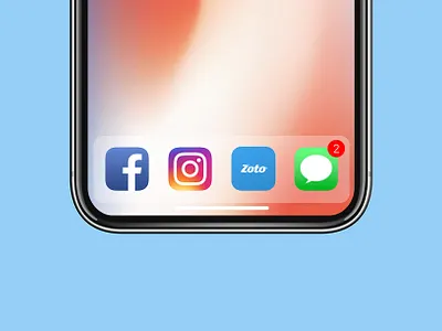 Zoto App Icon app icon app ui icon icon design iconography ios app uichallenge