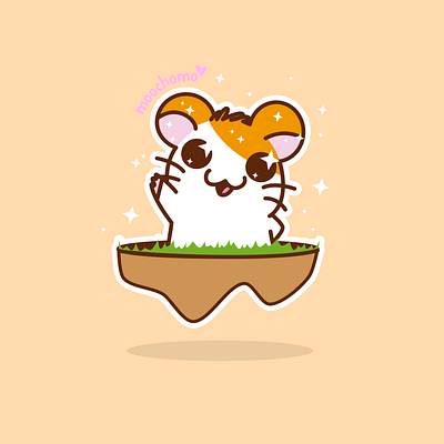 Hamtaro cute cute art design illustration kawaii kawaii art