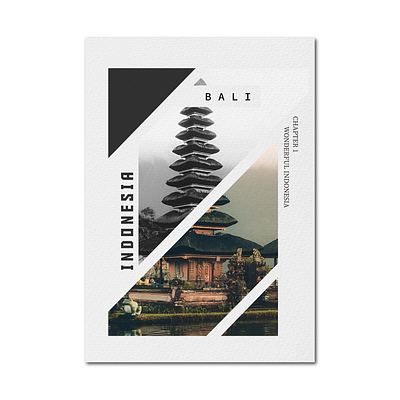 Poster Bali design feed feed instagram poster