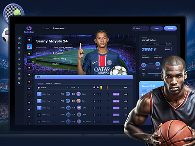 Betting in Style: Seamless Design for Maximum Engagement casino betting casino design casino website design figma design football betting gambling game design gaming industry illustration interactive design lime agency online gaming sports betting ui uiux