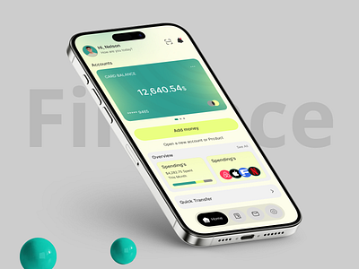 Finance Mobile App app banking banking app design finance fintech mobile mobile app ransaction saas ui ux