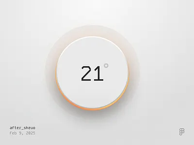 More button and dial fun. button dial gradient light type ui