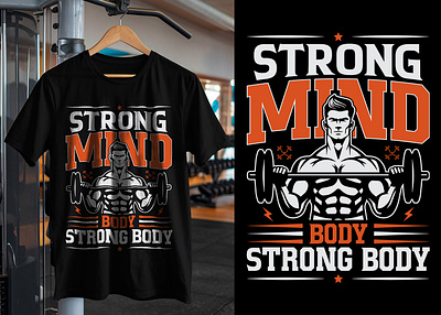 Gym T-Shirt Design branding clothing design fitness graphic design gym gym t shirt illustration logo t shirt t shirt design tshirt tshirt design typography ui