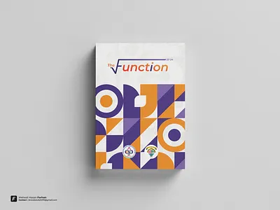 The Funnction Magazine Cover book book cover design graphic design magazine magazine cover math mathematics