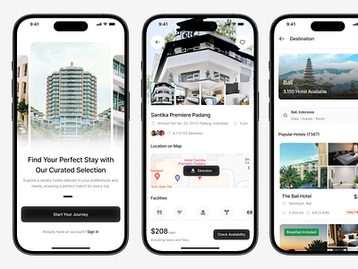 INAP - Hotel Booking UI KIT app book booking app design hotel hotel booking mobile mobile app staycation travel travel booking ui ui design