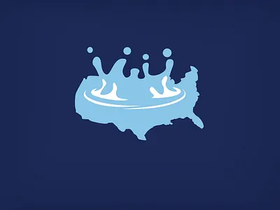 Aqua Nation Icon branding design identity logo olympics splash sports swimming usa usa swimming water