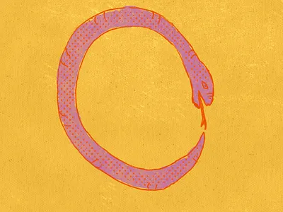 Ouroboros 2danimation aftereffects framebyframe procreate