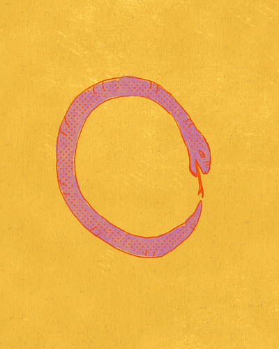 Ouroboros 2danimation aftereffects framebyframe procreate