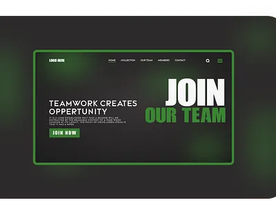 Website Home Page Design figma ui ux
