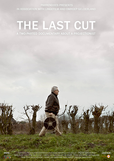 Poster voor de documentaire 'De Laatste Akte' carel eilers de laatste akte documentary lingefilm poster design the last cut