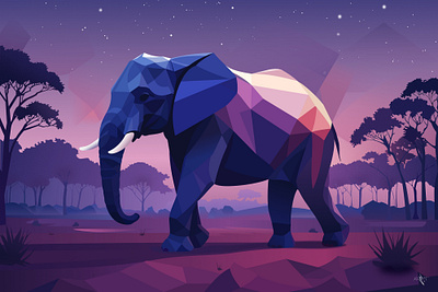 Africa Series - Elephant africa elephant graphic design