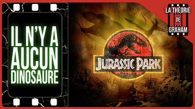 Photo Editing for YouTube Thumbnail - Jurassic Park compositing dinosaur graphic design jurassic park miniatureyoutube photoediting photoshopart thumbnail youtube youtubefrance