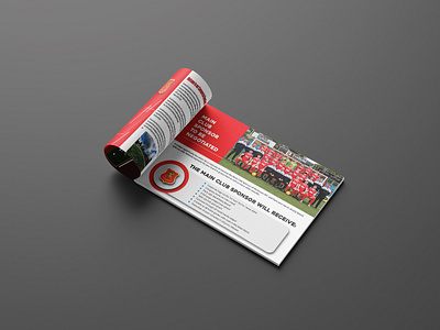 Brochure Design - Football Agency advertising agency branding brochure comapny company profile design football football brochure free design graphic design illustration logo mockup design newtown afc print design template design uiux vector