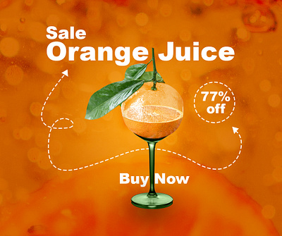 Transparent Manipulation Orange Juice Post Design graphic design graphic designer manipulation effect marketing orange juice design orange juice post design photoshop post design social media post design transparent effect transparent manipulation effect