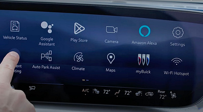 2024 Buick Enclave Infotainment Design ui