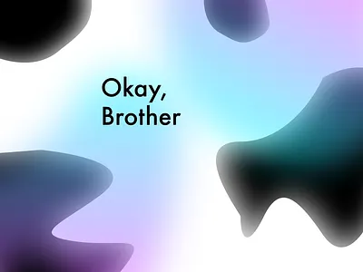 Okay, Brother 10 of 100 gradient quickie shapes simple warmup