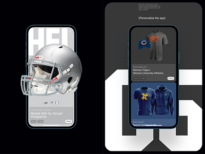 Football Shop app dashboard design homepage illustration interface ios iphone mobile news sport