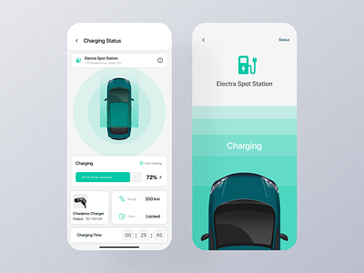 Charging Status Mobile App Ui app charging status charging status app charging status dashboard charging status details charging status experience charging status interface charging status mobile charging status option charging status page charging status screen charging status setting charging status ui charging status view charging status widget charging statusdesign design mobile screen ui