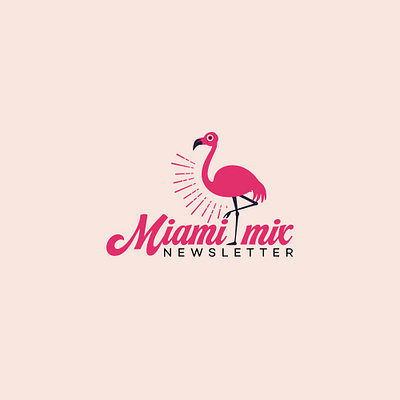 Logo for Miami Local Newsletter brand icon brand identity branding creativelogo customlogo design designinspiration graphic graphic design illustration logo logodesign minimallogo modernlogo typographylogo ui vectorlogo visual identity