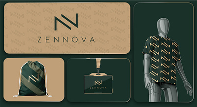 ZENNOVA BRAND IDENTITY brandidentity branding logodesign