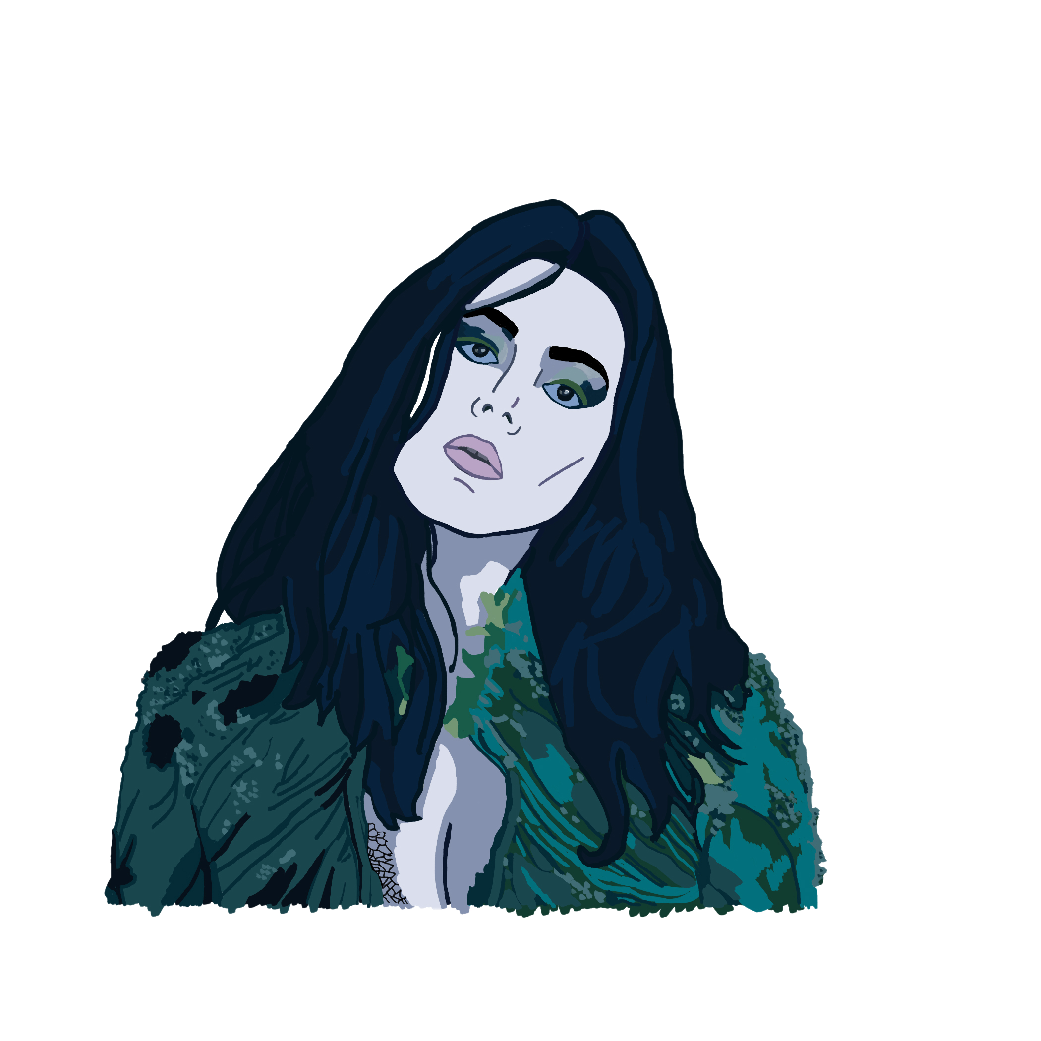 Example of Portrait Illustration