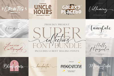 Super Collections Font Bundle calligraphy font canva font cricut font display font farmhouse font font typeface fonts commercial use handwritten font handwritten font bundle letter modern font bundle procreate font script font super collections font bundle type typeface typeface font