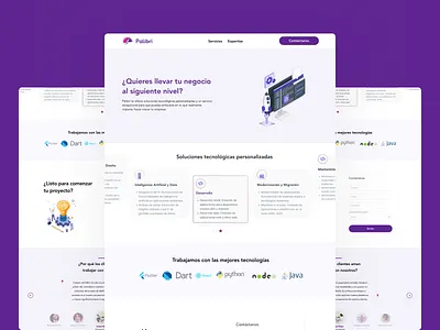 Software Development Company Web Design figma ui webdesign