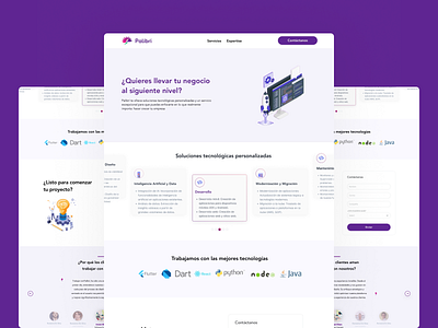 Software Development Company Web Design figma ui webdesign