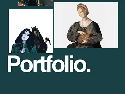 Full Portfolio digital art graphic design illustration portfolio typography