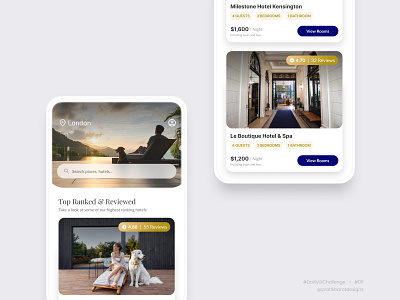 Hotel Booking app | Daily Ui Challenge #011 booking app daillyuichallenge figma hotel booking mobile app pratikbarot pratikbarotdesigns room book ui ux