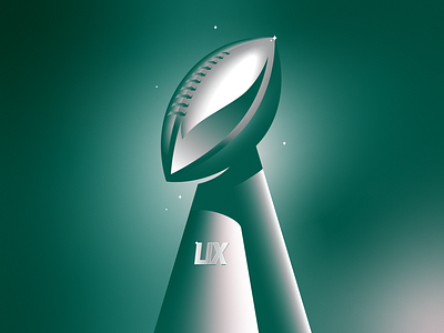 Eagles Super Bowl LIX Winners brand idendity branding design dribbble eagles football gradient gradient design grain graphic design illustration kansas city chiefs logo logo design lombardi trophy philadelphia eagles sports sports design super bowl vector