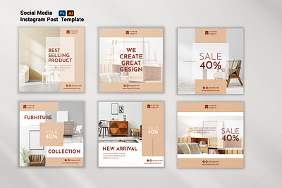 Instagram Post digital flyer flyer furniture design flyer graphic design instagram instagram post social media