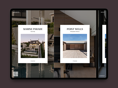 MLC architecture construction house interface mobile new zealand responsive ui ux web