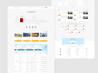 Alefba Travel Agency travel ui web