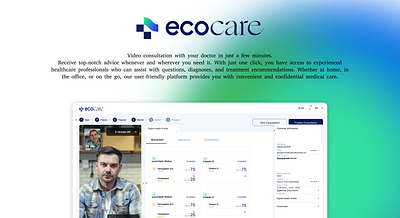 EcoCare Responsive App and WebApp app health healthcare responsive ui user experience user interface ux webapp