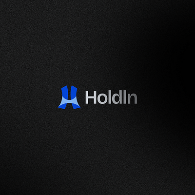 HoldIn logo branding logo